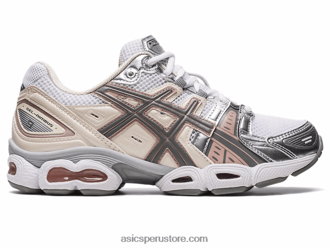 RPVB2302 blanco/avena Asics gel-nimbus 9