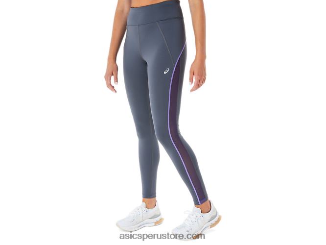 RPVB2311 transportador gris Asics mallas de entrenamiento con panel de malla para mujer