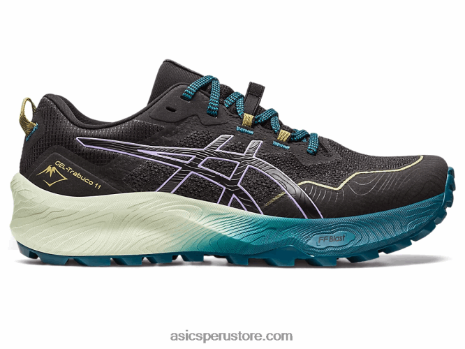 RPVB2333 negro/violeta digital Asics gel-trabuco 11