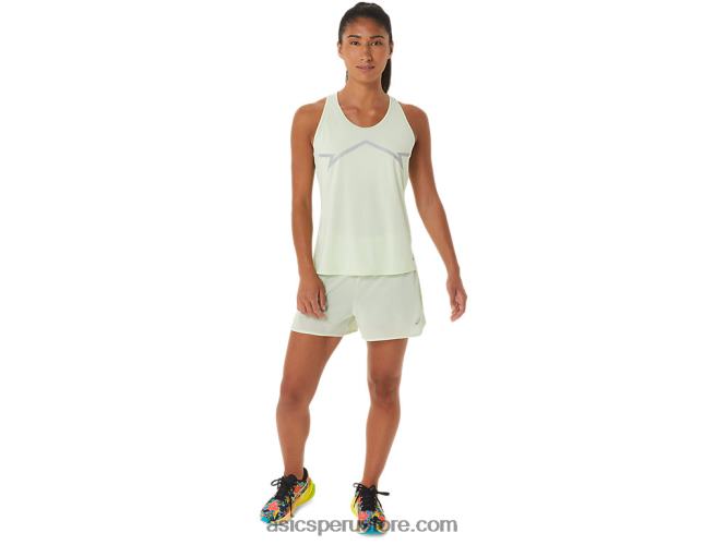 RPVB2335 susurro verde Asics Camiseta sin mangas lite-show para mujer