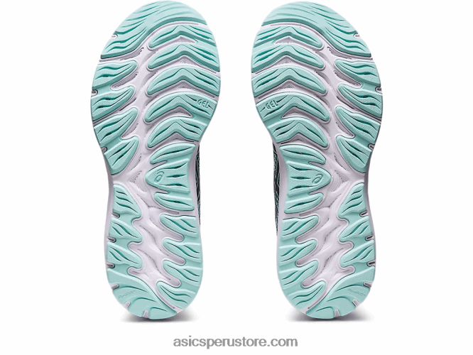 RPVB2346 negro/azul claro Asics tejido gel-stratus 3