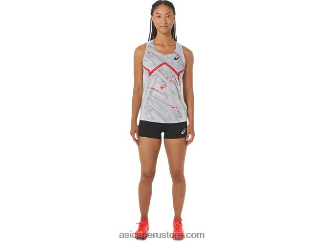 RPVB2348 rendimiento negro Asics pantalón de chándal para mujer