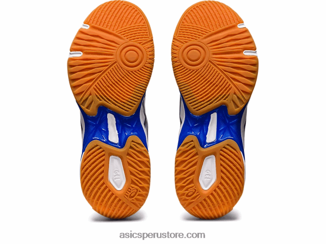 RPVB2355 blanco/azul ártico Asics gel-cohete 10