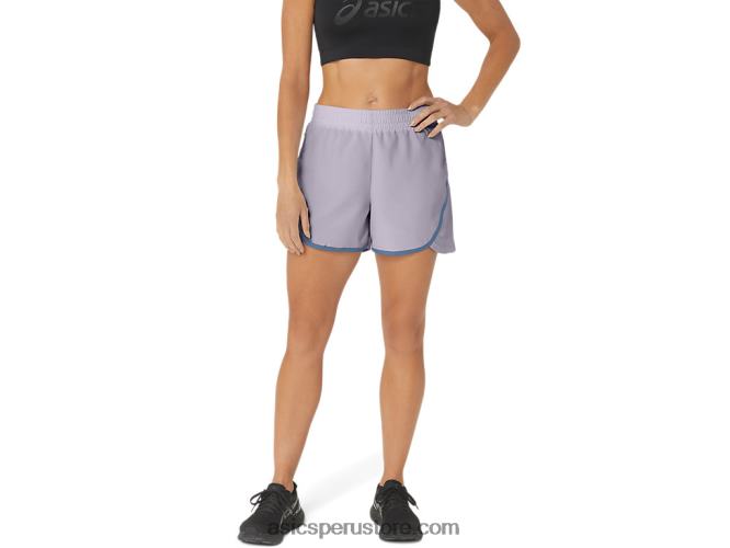 RPVB2364 violeta anochecer Asics pantalón corto 20 pr lyte de 4 pulgadas para mujer