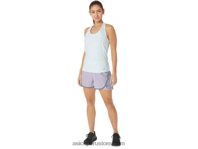 RPVB2364 violeta anochecer Asics pantalón corto 20 pr lyte de 4 pulgadas para mujer