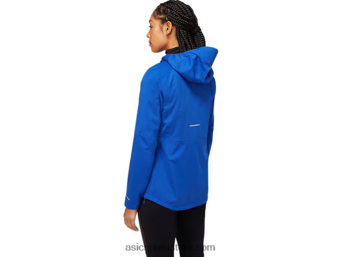 RPVB2366 Mónaco azul Asics chaqueta acelera de invierno para mujer