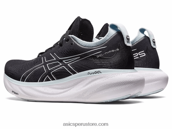 RPVB2370 negro/azul renacido Asics gel-nimbus 25
