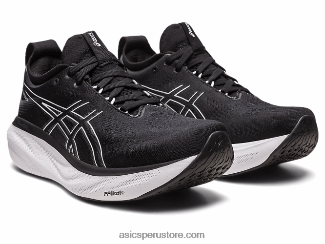 RPVB2371 negro/plata pura Asics gel-nimbus 25