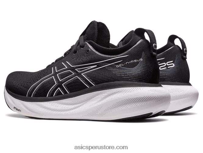 RPVB2371 negro/plata pura Asics gel-nimbus 25