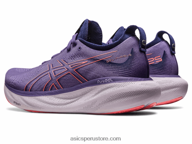 RPVB2372 morado polvoriento/papaya Asics gel-nimbus 25