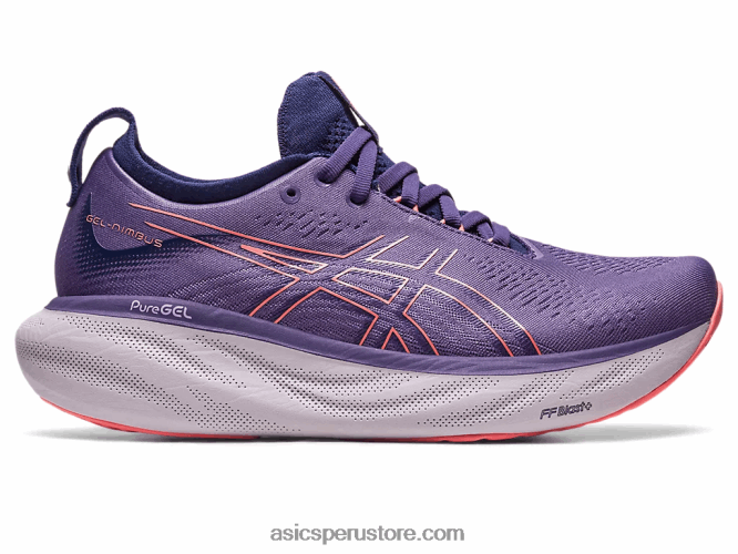 RPVB2372 morado polvoriento/papaya Asics gel-nimbus 25