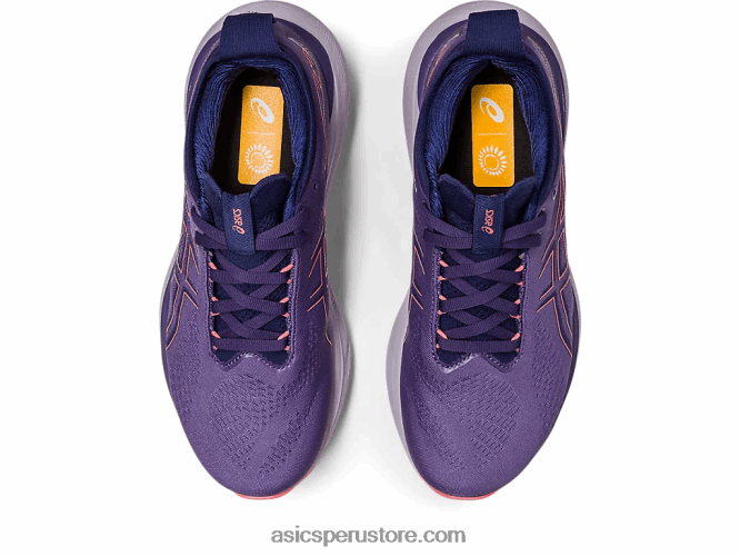 RPVB2372 morado polvoriento/papaya Asics gel-nimbus 25