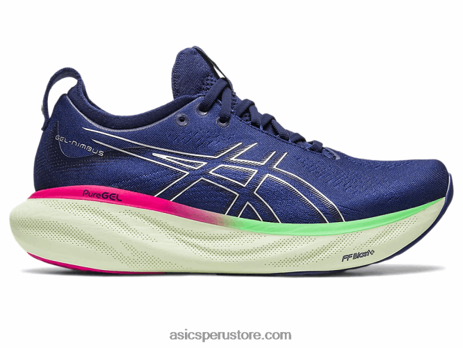 RPVB2373 azul índigo/plata pura Asics gel-nimbus 25