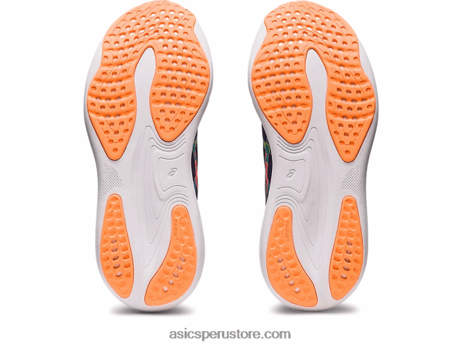 RPVB2374 ralladura de lima/espectáculo ligero Asics gel-nimbus 25 lite-espectáculo