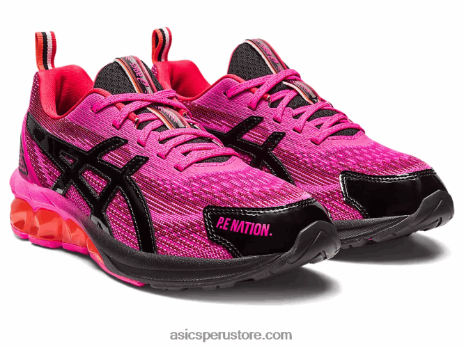 RPVB2382 rosa brillante/negro Asics pe nación x gel-quantum 180 vii