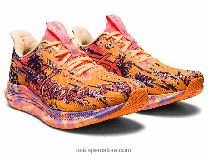RPVB2383 naranja pop/coral llameante Asics noosa tri 14