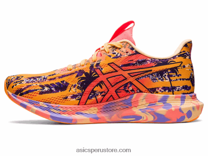 RPVB2383 naranja pop/coral llameante Asics noosa tri 14