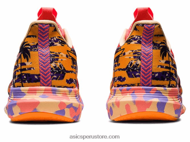 RPVB2383 naranja pop/coral llameante Asics noosa tri 14