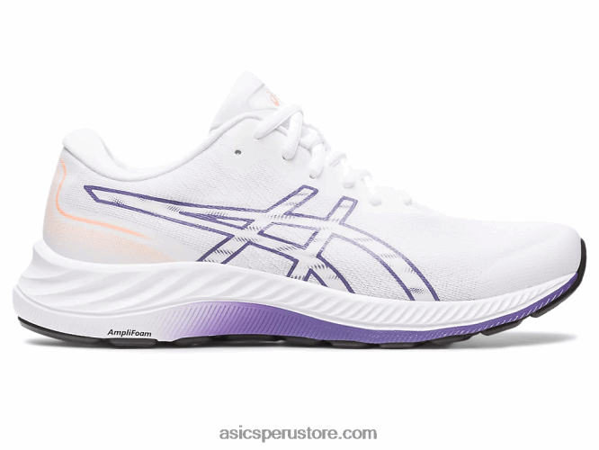 RPVB2392 blanco/púrpura polvoriento Asics gel-excite 9