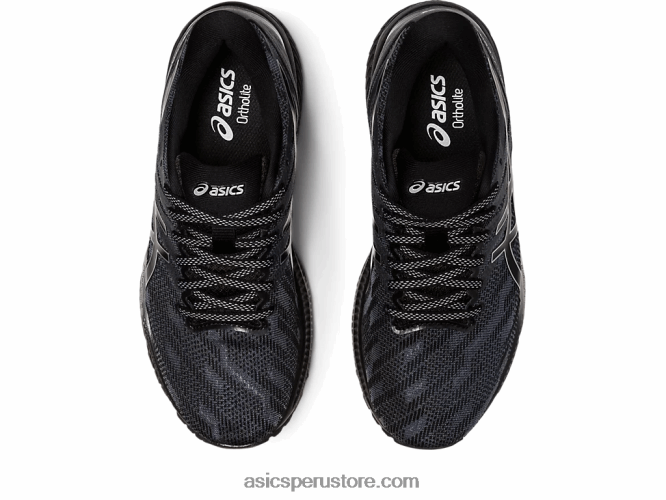 RPVB2396 negro/plata pura Asics gel-jadeíta