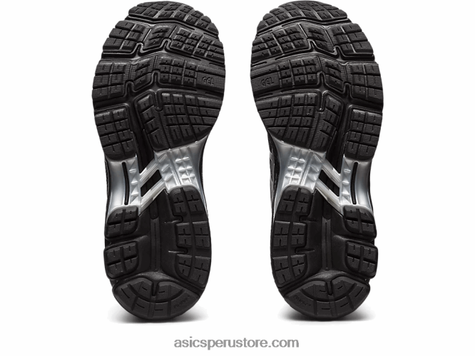 RPVB2396 negro/plata pura Asics gel-jadeíta