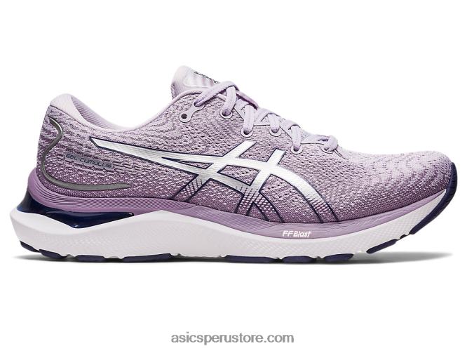 RPVB2402 violeta oscuro/plata pura Asics cúmulo de gel 24