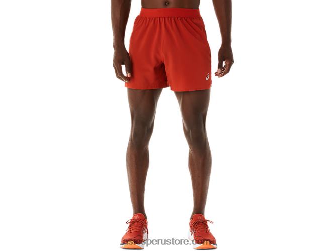 RPVB241 latte de especias Asics carretera hombre 5in short