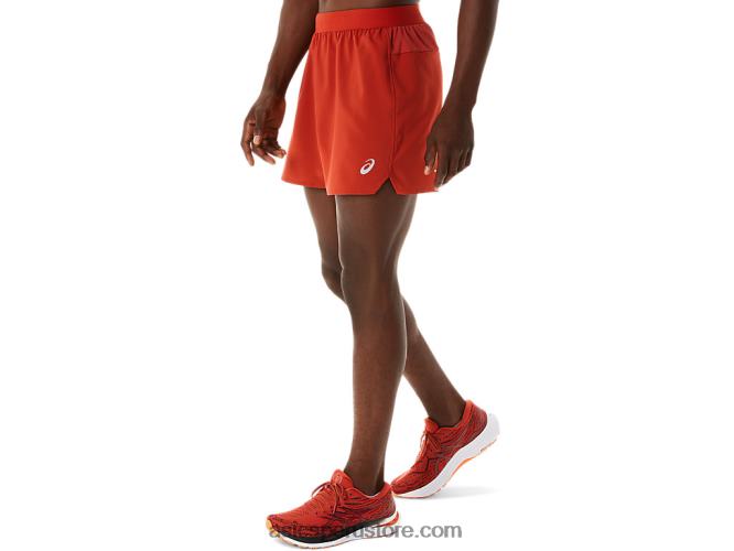 RPVB241 latte de especias Asics carretera hombre 5in short