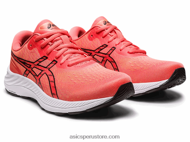RPVB2414 papaya/negro Asics gel-excite 9
