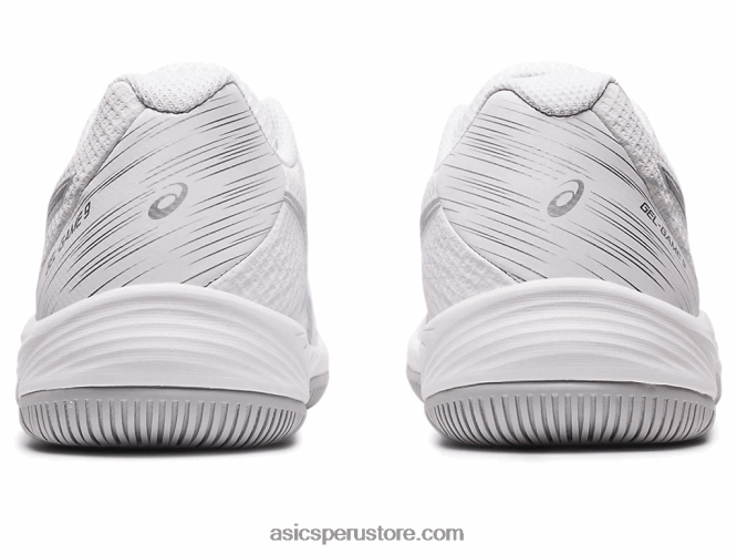 RPVB2417 blanco/plata pura Asics juego de gel 9