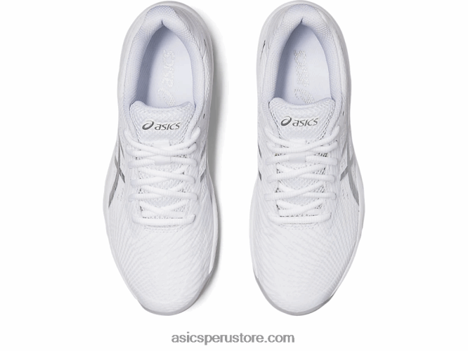 RPVB2417 blanco/plata pura Asics juego de gel 9