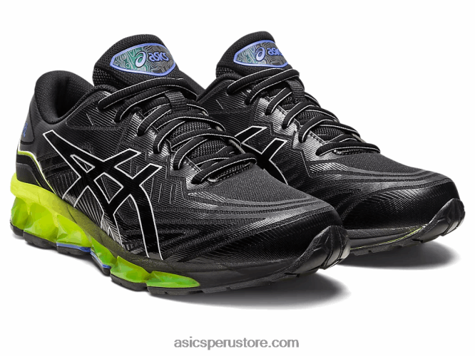 RPVB242 negro/amarillo de seguridad Asics gel-quantum 360 vii