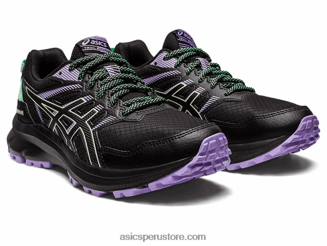 RPVB2421 negro/verde susurro Asics explorador de senderos 2