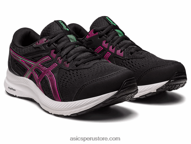 RPVB2437 delirio negro/rosa Asics gel-contender 8