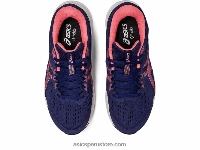 RPVB2443 azul índigo/papaya Asics gel-contender 8