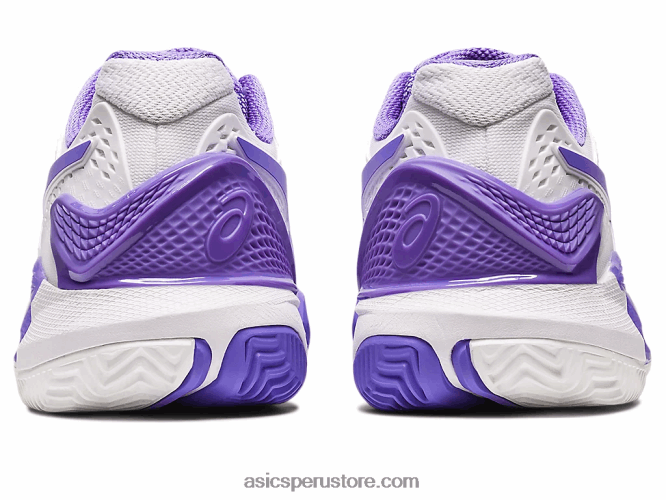 RPVB2452 blanco/amatista Asics gel-resolución 9 arcilla