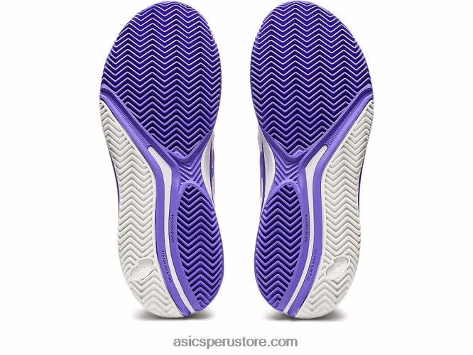 RPVB2452 blanco/amatista Asics gel-resolución 9 arcilla