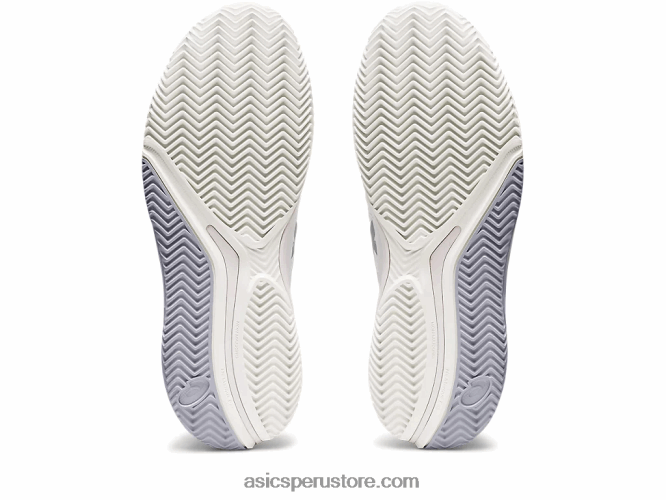 RPVB2459 blanco/plata pura Asics gel-resolución 9 arcilla