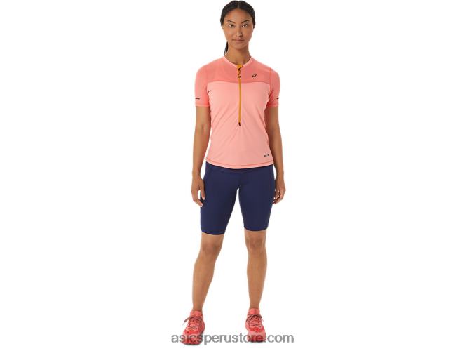 RPVB2467 azul índigo/papaya Asics velocista fujitrail femenino