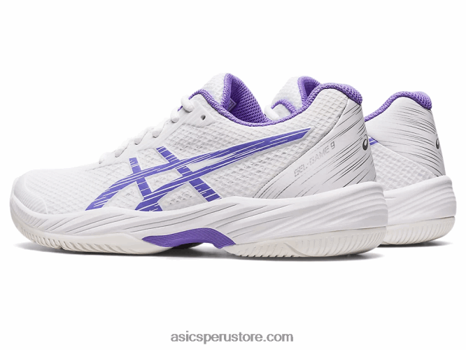 RPVB2487 blanco/amatista Asics juego de gel 9