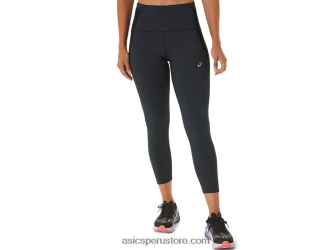 RPVB2497 rendimiento negro brezo Asics suministro de distancia de las mujeres 7/8 apretado