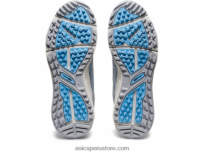 RPVB2509 gris piedemonte/cielo ártico Asics as del curso de gel