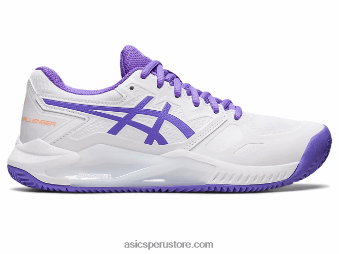 RPVB2538 blanco/amatista Asics gel-challenger 13 arcilla