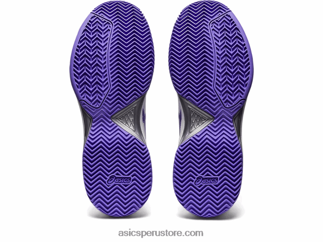 RPVB2541 blanco/amatista Asics gel-dedicate 7 arcilla