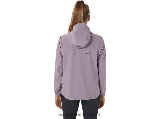RPVB2543 cuarzo violeta Asics chaqueta mujer acelera impermeable 20