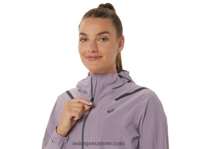 RPVB2543 cuarzo violeta Asics chaqueta mujer acelera impermeable 20