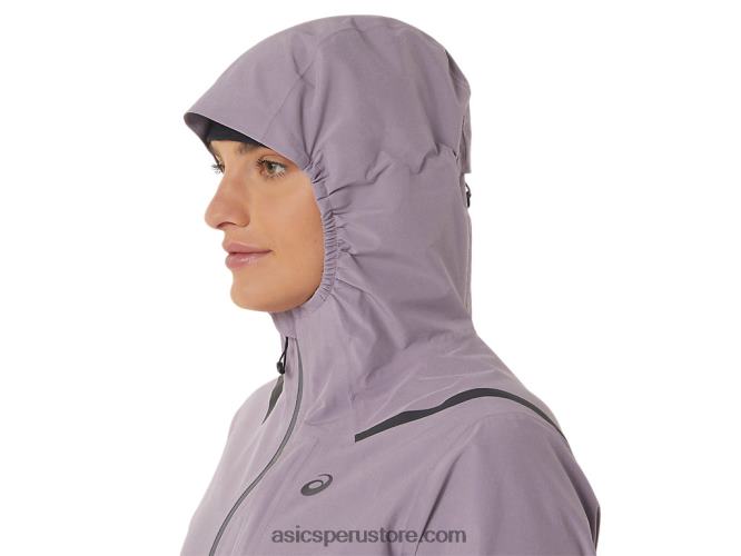 RPVB2543 cuarzo violeta Asics chaqueta mujer acelera impermeable 20