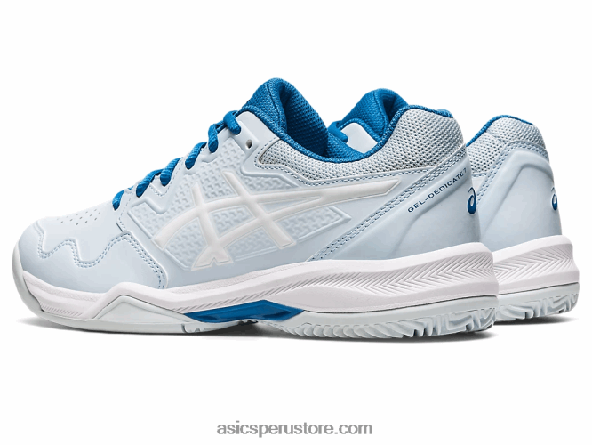 RPVB2544 cielo/blanco Asics gel-dedicate 7 arcilla