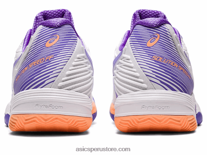 RPVB2551 blanco/amatista Asics solución velocidad ff 2 arcilla