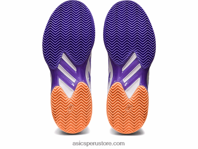 RPVB2551 blanco/amatista Asics solución velocidad ff 2 arcilla